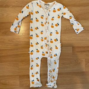 Spearmint Baby Ruffle Romper